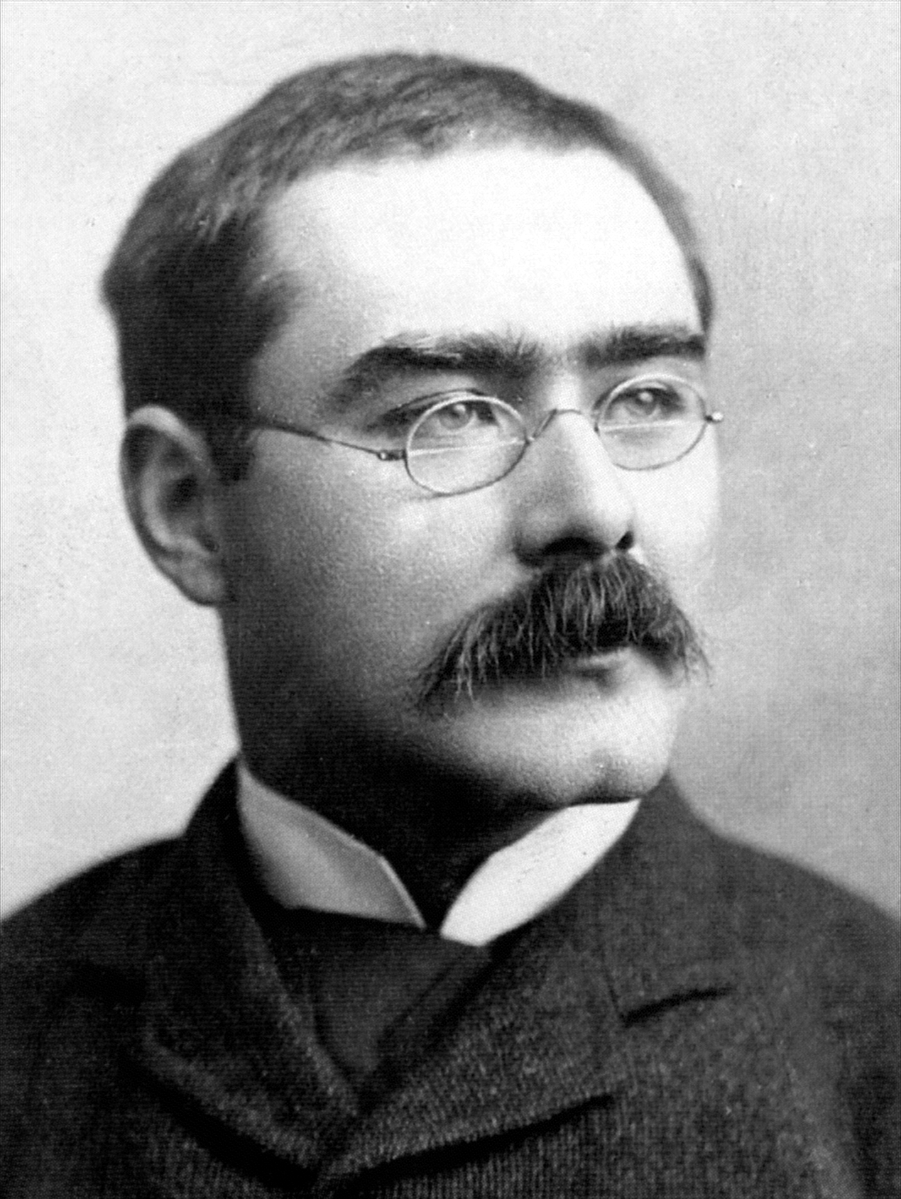 Rudyard Kipling, photographed in 1895