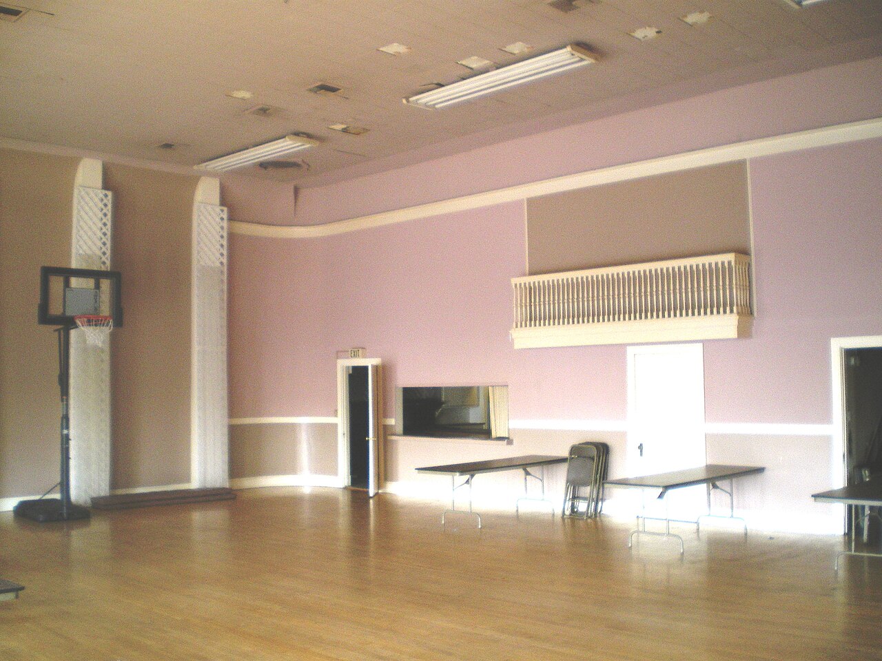 Masonic Temple banquet hall