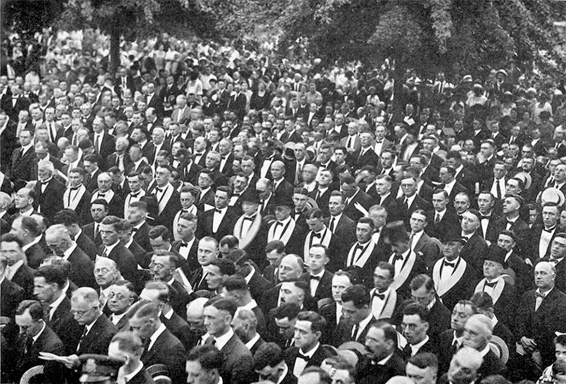Masonic Temple Cornerstone Laying, 1922
