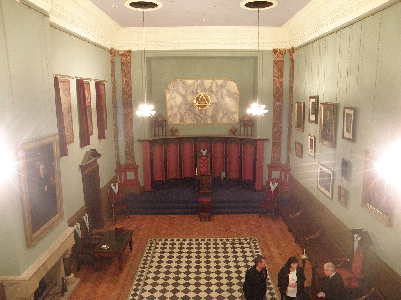 Victorian-era Masonic Lodge