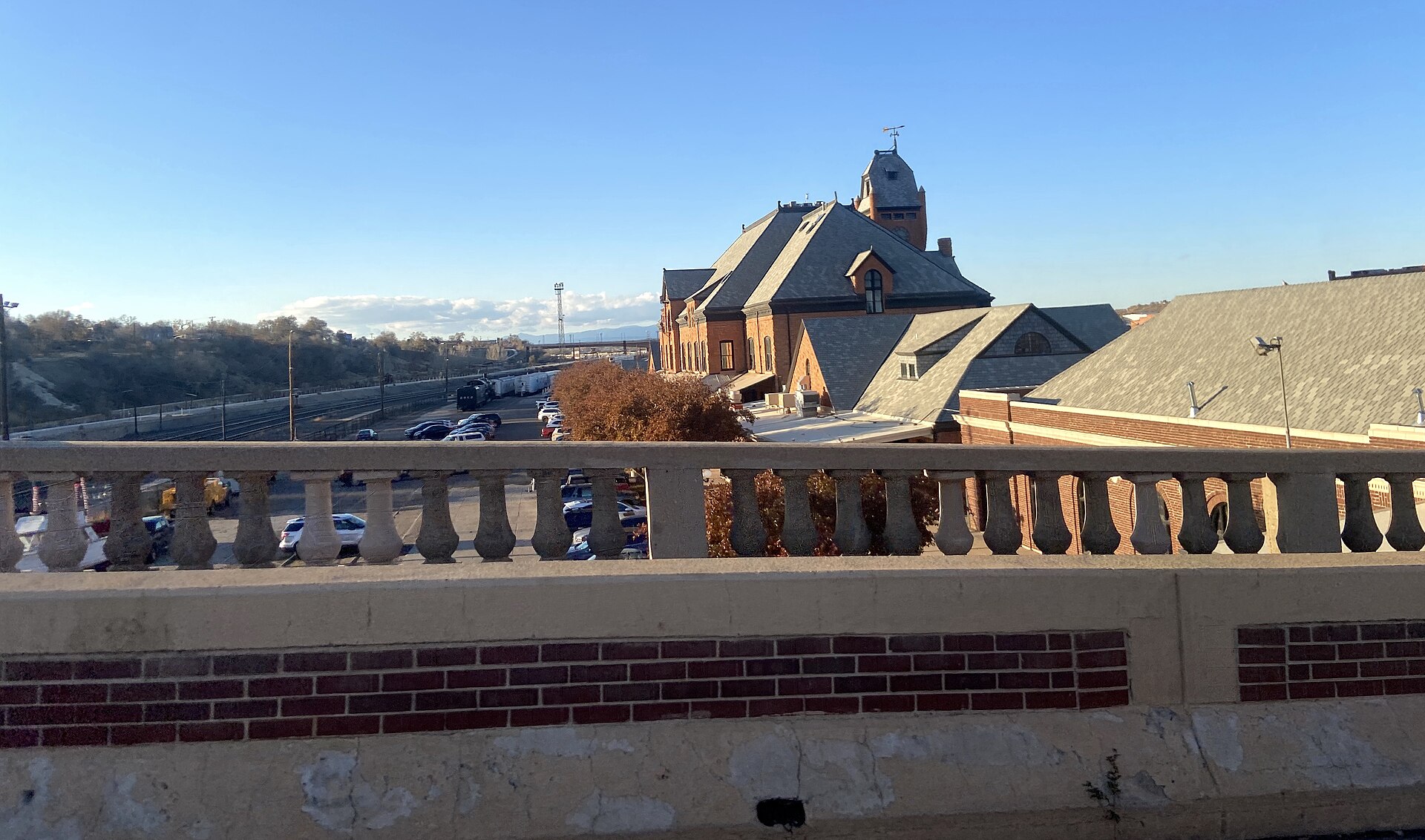 Pueblo Union Depot from Union Avenue